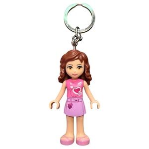 Olivia Lego Minifigure Flashlight Keychain 2014 Lego Friends
